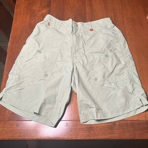 Men's Salt Life Green Cargo Shorts Size Small